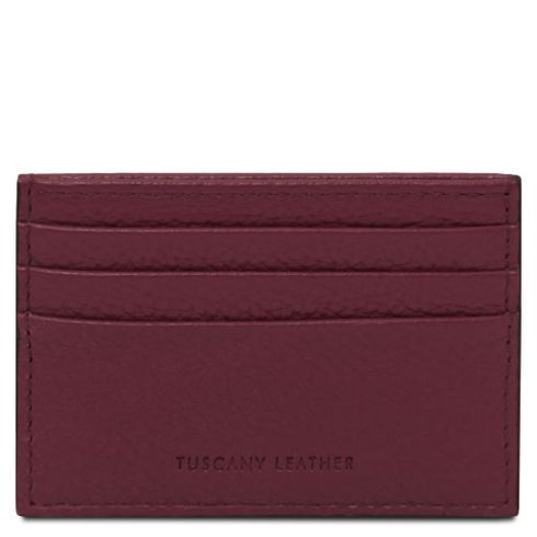Leather card holder